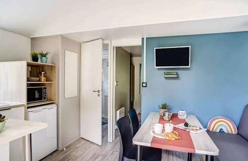 Loches House | Campsite La Citadelle* - COMFORT mobile home - 1 bedroom for 2 people