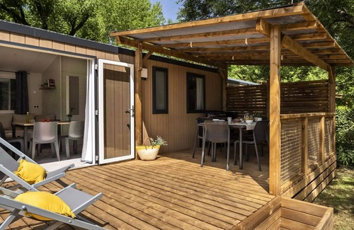 Loches House | Campsite La Citadelle* - PREMIUM mobile home - 2 bedrooms for 4 people