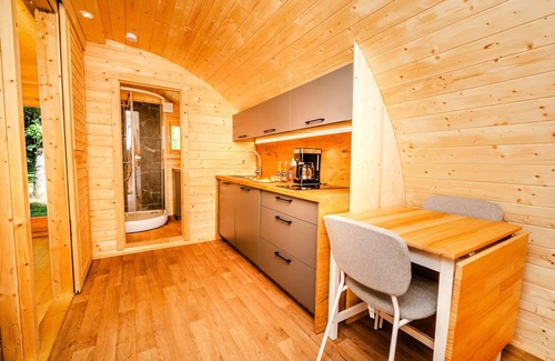 Huelgoat Ski Chalet | Campsite La Rivière d'Argent * - Double Pod - 30m2 - 2 bedrooms 4pers 4 people