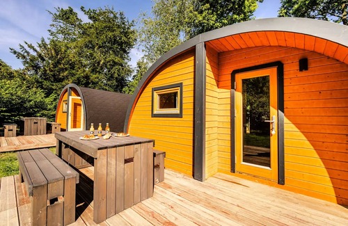 Huelgoat Ski Chalet | Campsite La Rivière d'Argent * - Double Pod - 30m2 - 2 bedrooms 4pers 4 people