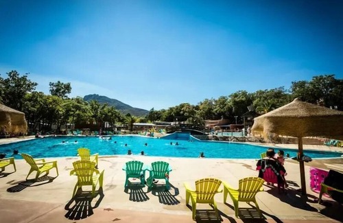 Argeles-sur-Mer Ski Chalet | Campsite le Bois Fleuri * - 4-room chalet 4 adults + 2 children 2 bathrooms Air-conditioned