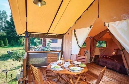 Illiers-Combray House | Campsite Le Bois Fleuri * - Bungalow Victoria 3 rooms 5 people Without sanitary facilities