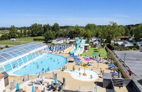 Givrand House | Campsite Le Domaine de Beaulieu* - Mobile home Baltique TV 4 Rooms 6 people