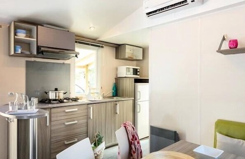 Mirepeisset House | Campsite Le Val de Cesse *** - Mobile home Classic XL 3 rooms 4/6 people Air-conditioned