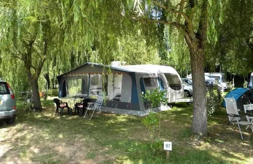 Fumel House | Campsite Les Catalpas * - H 27 Mobilhome 2 ch Covered terrace 2 people