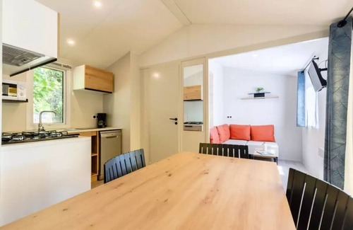 Bois-de-Cene House | Campsite maeva Escapades Le Bois Joli * - Mobile Home Bahia 4 Rooms 6 People + TV