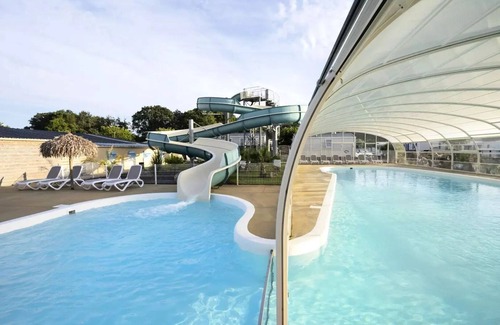 Saint-Molf House | Campsite maeva Escapades Domaine du Mes * - Mobil-Home ZEN 3 Rooms 4 People + TV + Jacuzzi