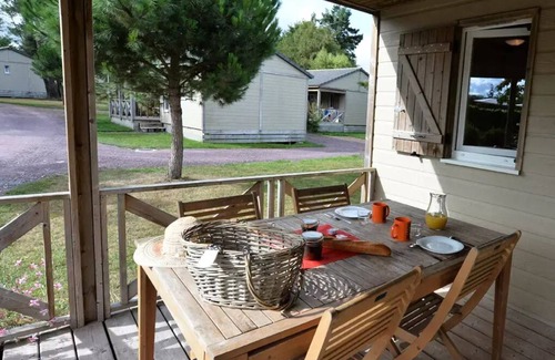 Caro Ski Chalet | Campsite maeva Respire Domaine de Kervallon * - Chalet Comfort Premium 3 Rooms 4 People + TV