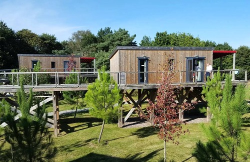 Caro Ski Chalet | Campsite maeva Respire Domaine de Kervallon * - Chalet Comfort Premium 3 Rooms 4 People + TV