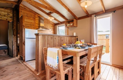 Caro House | Campsite maeva Respire Domaine de Kervallon * - 3 Room VIP Lodge Cabin 5 People + TV