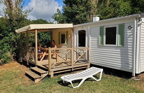 Soturac House | Campsite Nature Le Valenty * - Mobil home 2 bedrooms Air conditioned lot 6 people