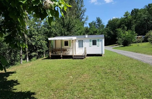 Soturac House | Campsite Nature Le Valenty * - Mobil home 2 bedrooms Air conditioned lot 6 people
