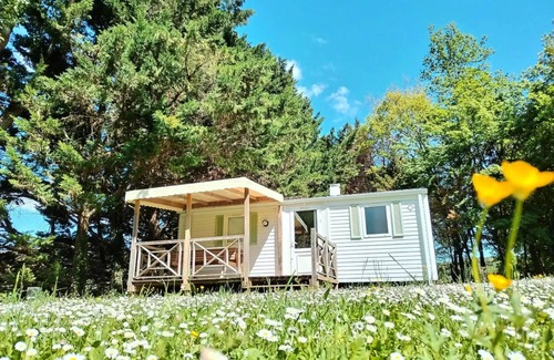 Soturac House | Campsite Nature Le Valenty * - Mobile home 2 bedrooms Lot family air conditioning 7 people
