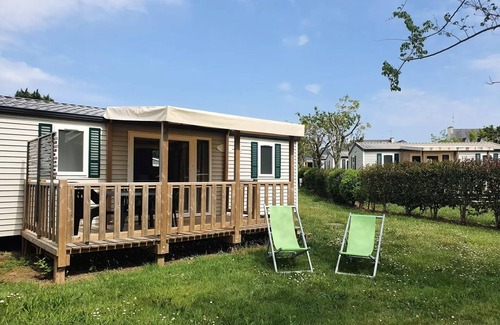 Kerroch House | Campsite Pen Palud * - Mobil-home COMFORT (ten years old) - 2 bedrooms - 30m2 4 to 5 people - 4 pers. included in the tariff
