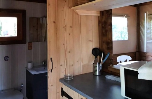 Toutainville House | Campsite Risle et Seine - Domaine des Etangs*** - Cabatente furnished 3 Rooms 4 People