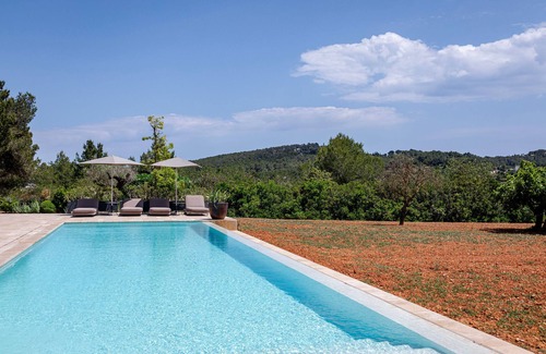 Santa Eulalia del Rio Villa | Can Rafalet - Modern style&brand new villa with pool, garden and BBQ