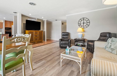 Edgewater House | Canal-front home with deep-water dock, pool, lanai, & central AC - snowbirds OK