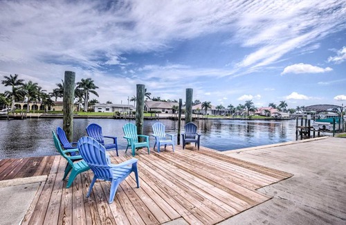 Caloosahatchee House | Canalfront Cape Coral Home with Private Dock!