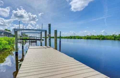 Port Charlotte House | Canalfront Port Charlotte Getaway with Boat Dock!