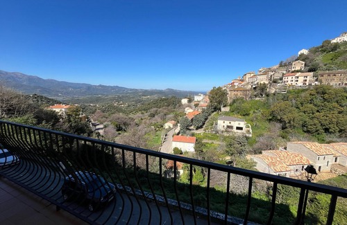 Oletta Apartment | Cap Corse, quiet apartment next to St Florent superb view of the valley