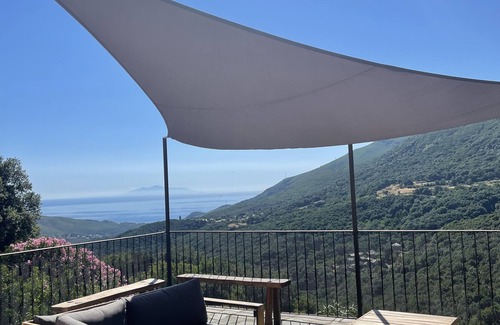 Sisco Apartment | Cap Corse, Sisco. Apartment in stone village house with sea view