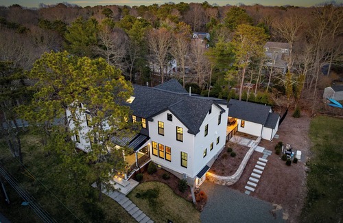 Centerville House | Cape Cod Village Retreat Pool Game Room Gym