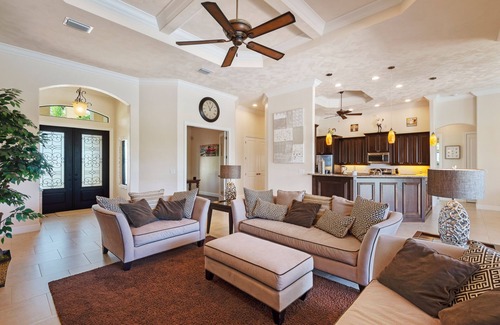 Pelican Villa | Cape Coral villa on the canal in the southwest, south-facing, pool + spa