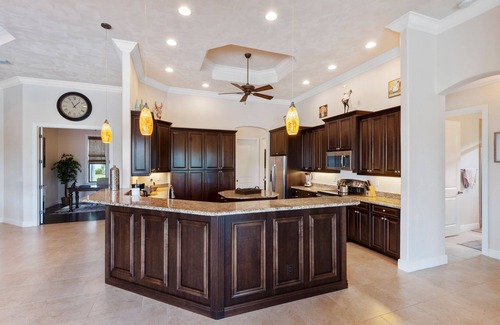 Pelican Villa | Cape Coral villa on the canal in the southwest, south-facing, pool + spa