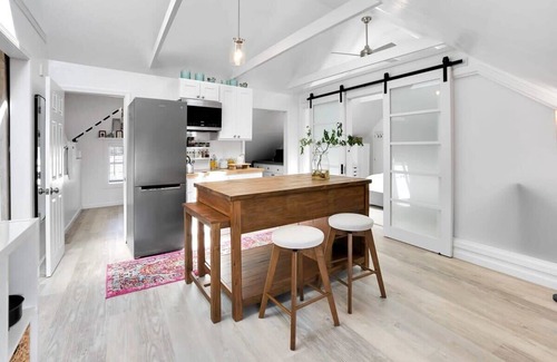 Capitola Apartment | Capitola Village Work-Live Loft - Pet Friendly
