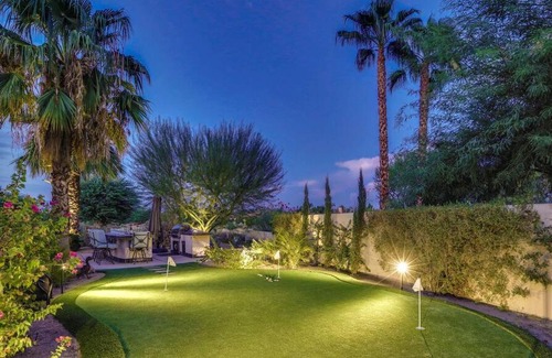 La Quinta House | Cappella - Stylish PGA West Villa - Pool, Spa, Games + Golf Course Views #259222 4BR