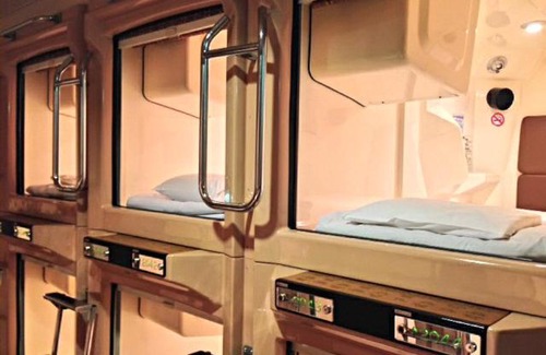 Nishishinsaibashi Hotel | Capsule&Spa Grand Sauna Shinsaibashi