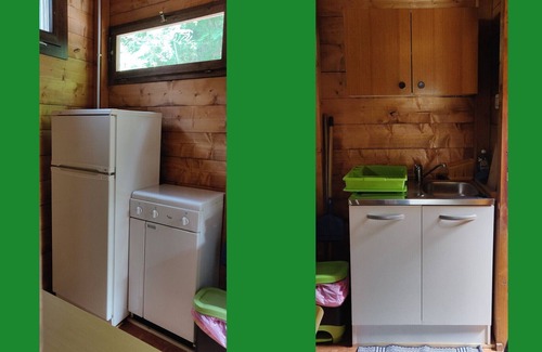 Palazzuolo sul Senio RV Rental | Caravan "Le Sorgenti - Chalet 13" with Mountain View & Private Garden