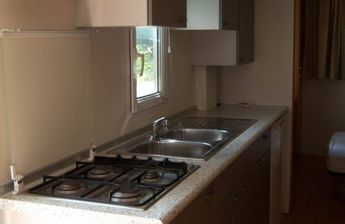 Palazzuolo sul Senio RV Rental | Caravan "Le Sorgenti - Mobile Home 55" with Mountain View, Garden & A/C