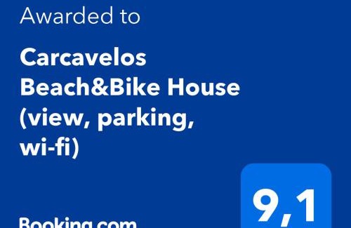 Cascais Apartment | Carcavelos Beach&Bike House (view, parking, wi-fi)