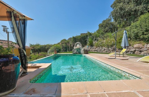 Biot Villa | Carpediem: A New House with A Private Heated Pool Overlooking The Mediterranean
