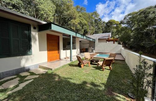 Teresopolis House | Casa 08 Floresta Boa Vista - Piscina Privativa e Lounge com Deck em Meio à Natureza