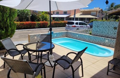 Barra do Jacuipe House | Casa 4 quartos, com piscina no Condominio Sol Marina Jacuipe com acesso a praia e ao rio de Jacuipe