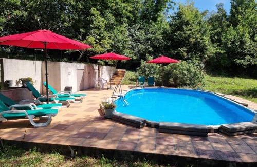 Oliveira do Hospital House | Casa-Agave-Quinta-da-Encavalada-relaxing-holiday-house-with-beautiful-view-and-swimmingpool