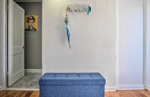 Truth or Consequences Apartment | 'Casa Azul' - Walk to Hot Springs & Downtown!