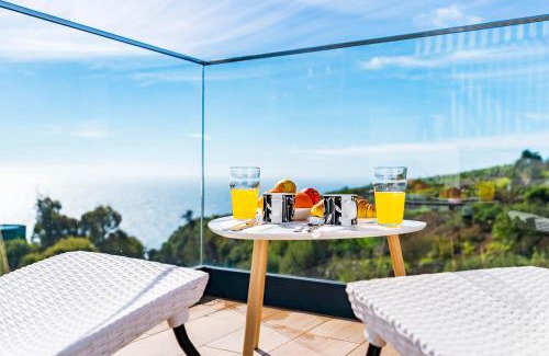 Estreito da Calheta Apartment | Casa Branca-A, beautiful sea view