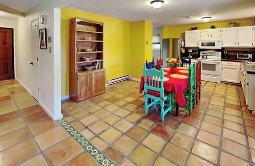Santa Fe House | Casa Calabaza | Fenced Yard, Fire Pit