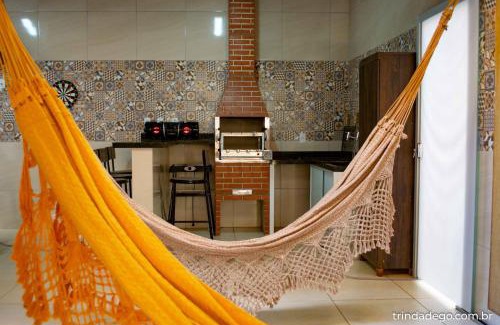 Trindade House | Casa com 2 Quartos e Varanda Gourmet
