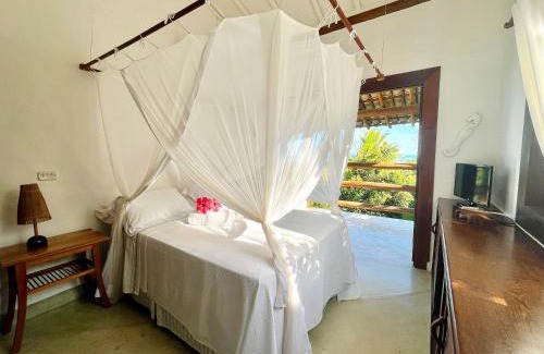 Curuipe House | Casa com piscina e vista para a Praia do Espelho