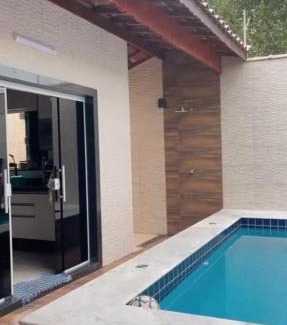 Maracana House | Casa com piscina em praia grande piscina aquecida
