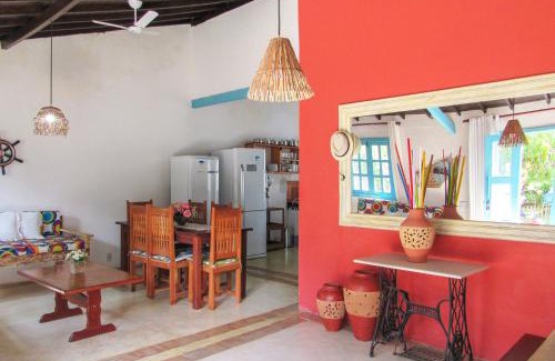 Curuipe House | Casa com wifi e churrasqueira na Praia do Espelho