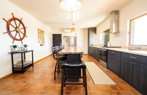 Bahia Kino Cottage | Casa de 3 recamaras para 10 personas en desierto y acceso privado a la Playa