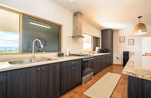 Bahia Kino Cottage | Casa de 3 recamaras para 10 personas en desierto y acceso privado a la Playa
