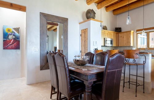 Tesuque House | Casa de Caballo | Fireplace, Patio, Pool Access