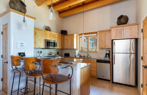 Tesuque House | Casa de Caballo | Fireplace, Patio, Pool Access