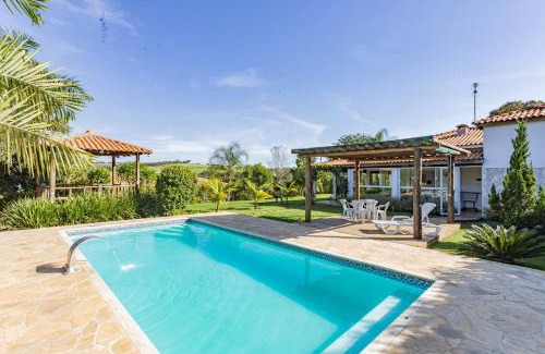 Porto Feliz House | Casa de Campo c Piscina e Wi-Fi em Porto Feliz - SP